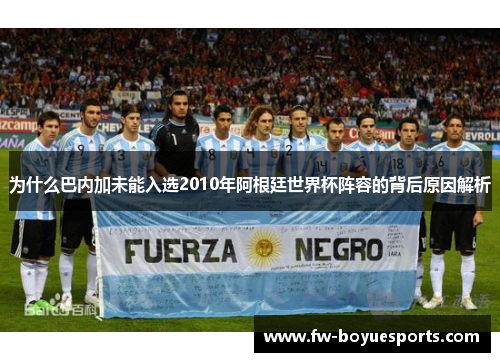 为什么巴内加未能入选2010年阿根廷世界杯阵容的背后原因解析